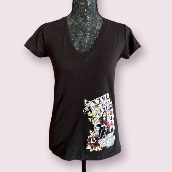 Tops - Viva Las Vegas Rockabilly Weekend Black Tee